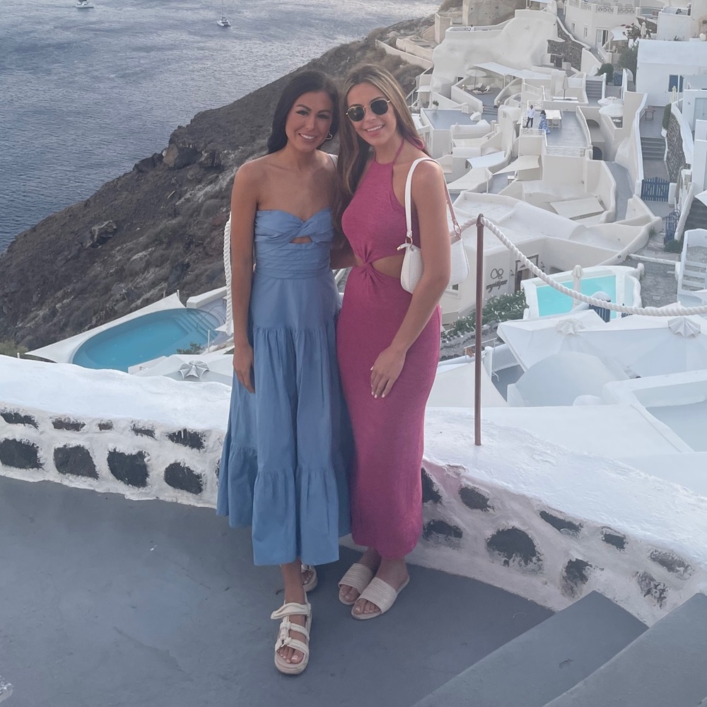 Blue VICI maxi dress
